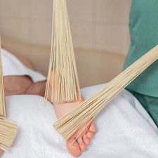 58cm Massage Bamboo Sauna