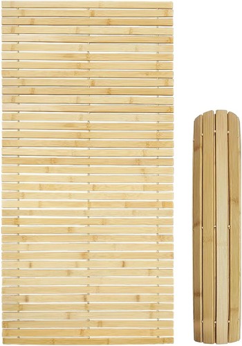 Sauna bench mat - wooden, bath