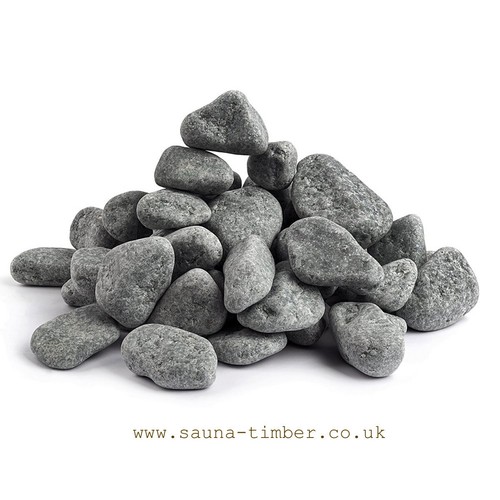 Sauna stones rounded - , olivine