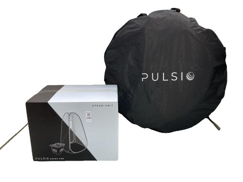 New sealed pulsio sauna pod - sealed,
